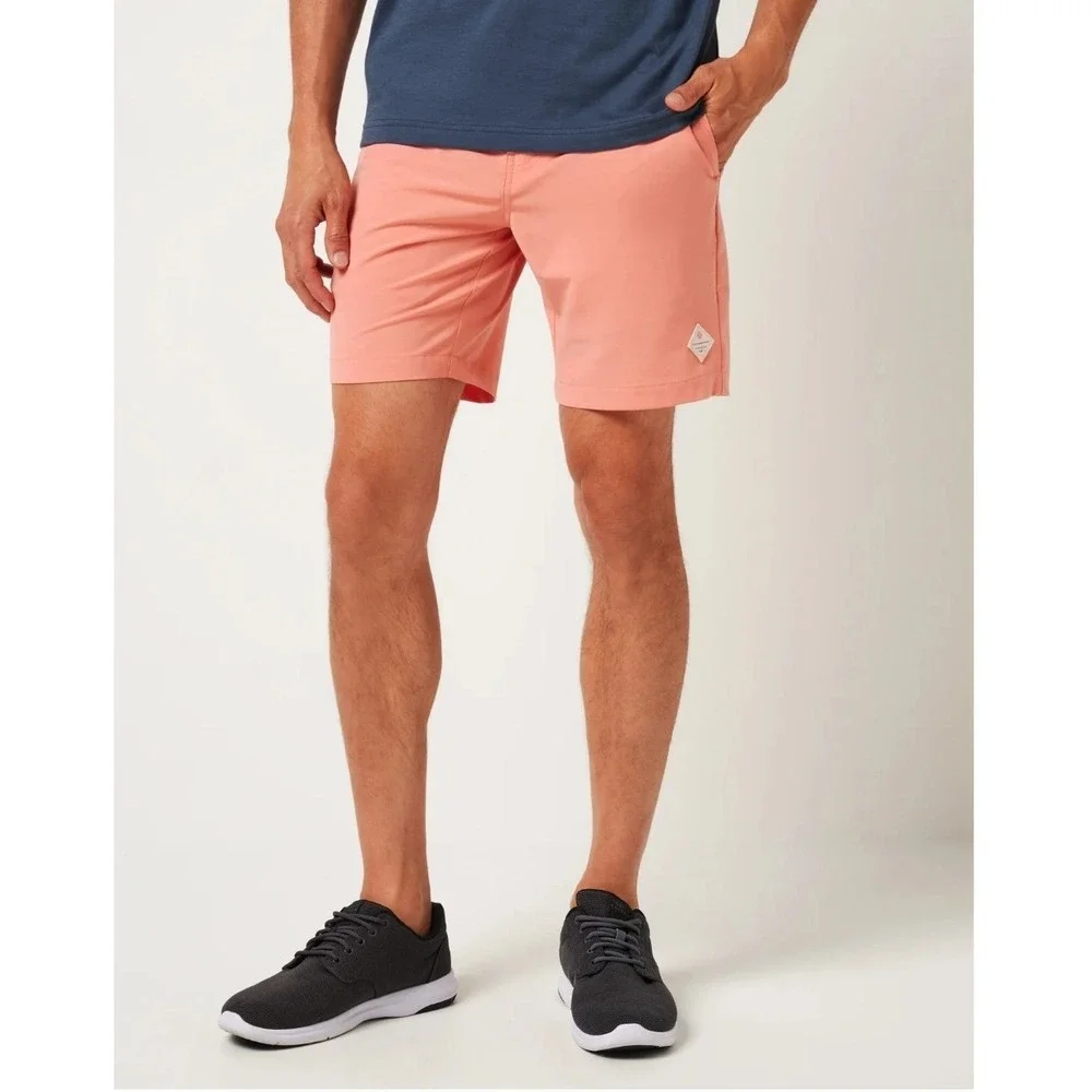 Travis Mathew Shorts Size 42x8 Terra Cotta Tech Chino Performance Golf NWT‎ NEW